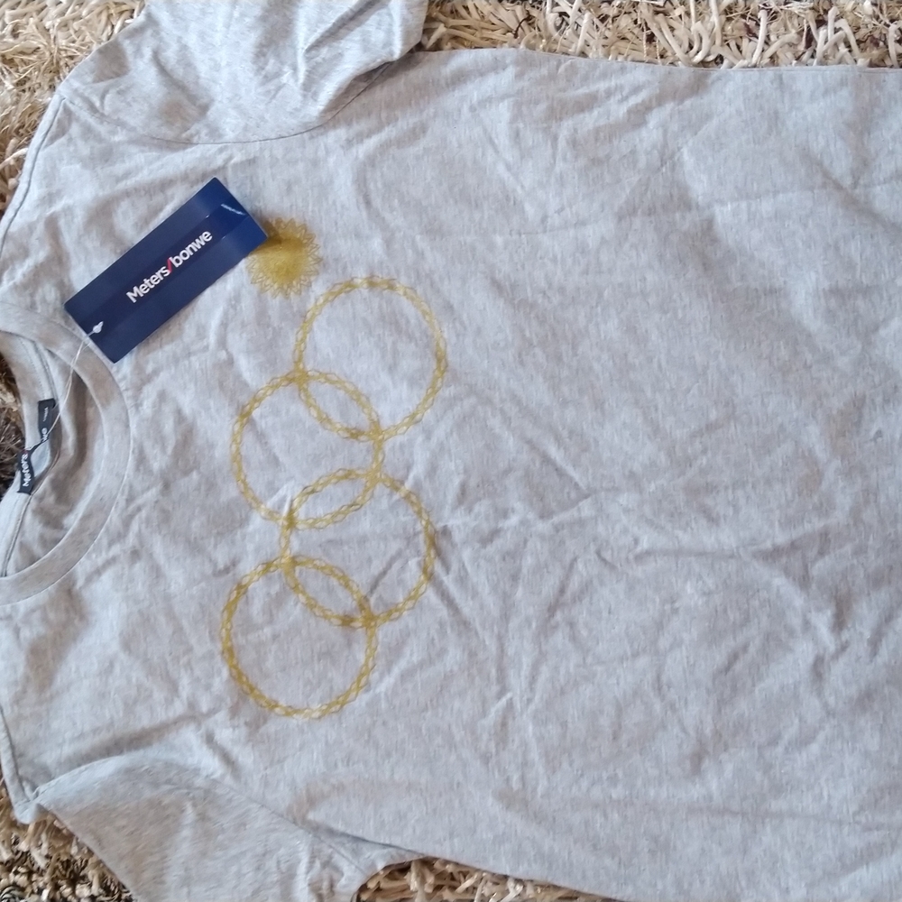 Meters/Bonwe 2008 Beijing Chinese Famous Olympic Ring MALFUNCTION T-SHIRT